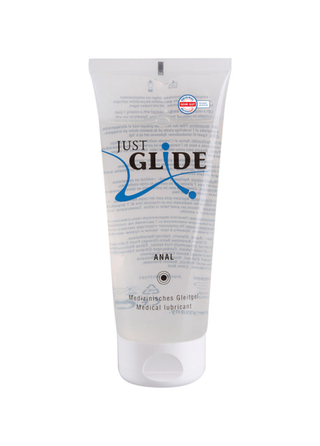 Just Glide Water-Based Anal Lubricant (200 mL)