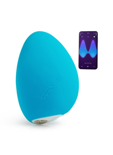 We-Vibe Wish Blue Lay on PowerPulse™ Vibrator with App