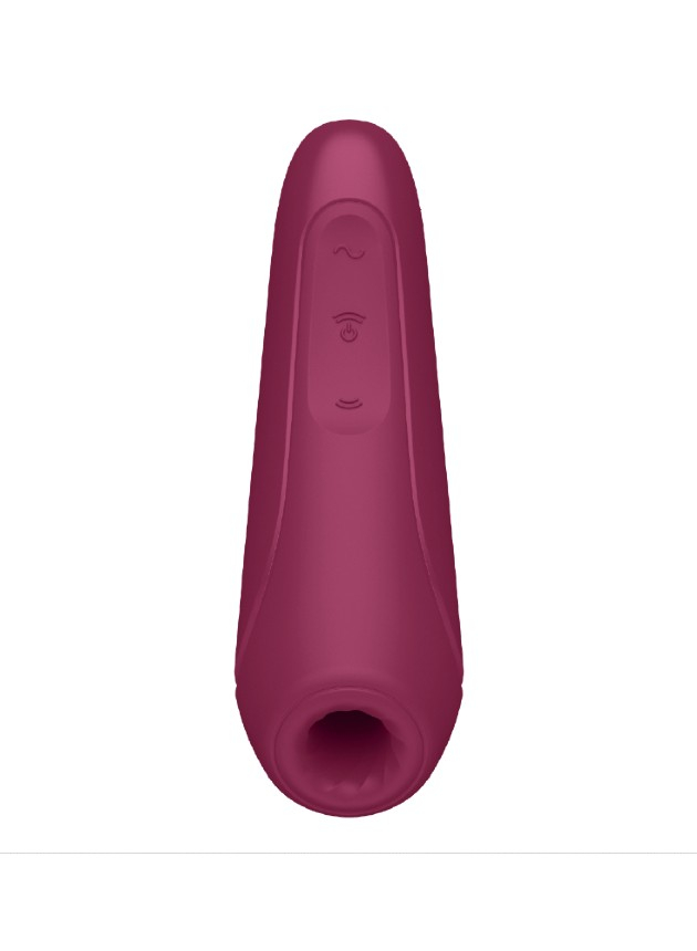 Satisfyer Curvy 1+ Red App-controlled Clitoral Stimulator
