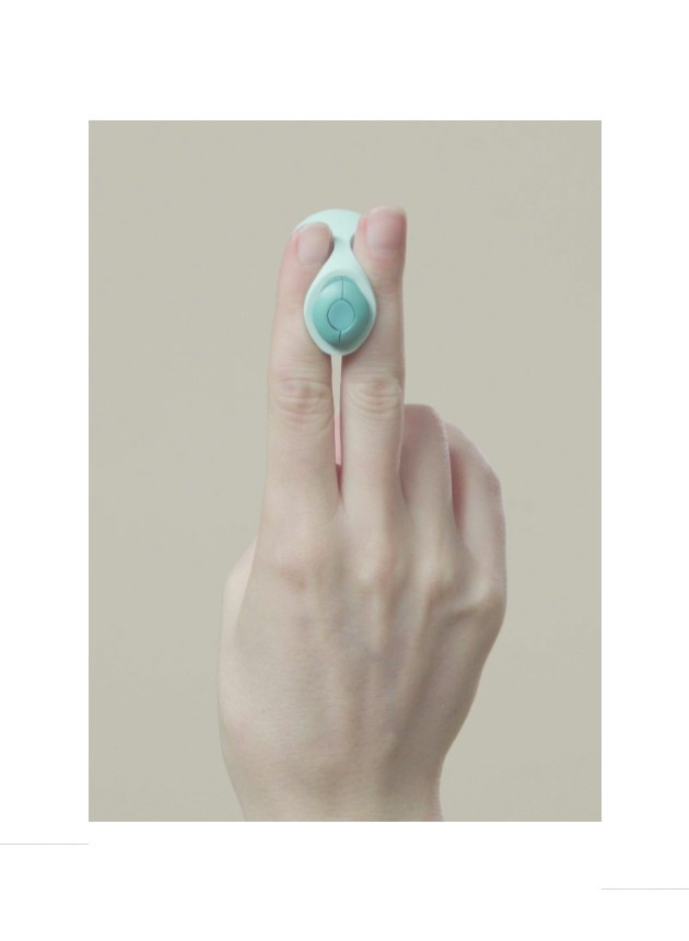 Dame Fin Jade Rechargeable Finger Vibrator