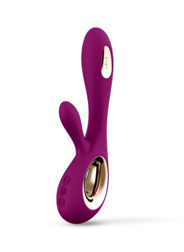 Lelo Soraya Wave Deep Rose G-spot and Clitoral Rabbit Vibrator