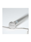 Crave Vesper Necklace Vibrator Silver