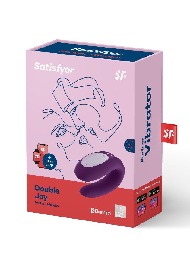 Satisfyer Double Joy App-Controlled Vibrator