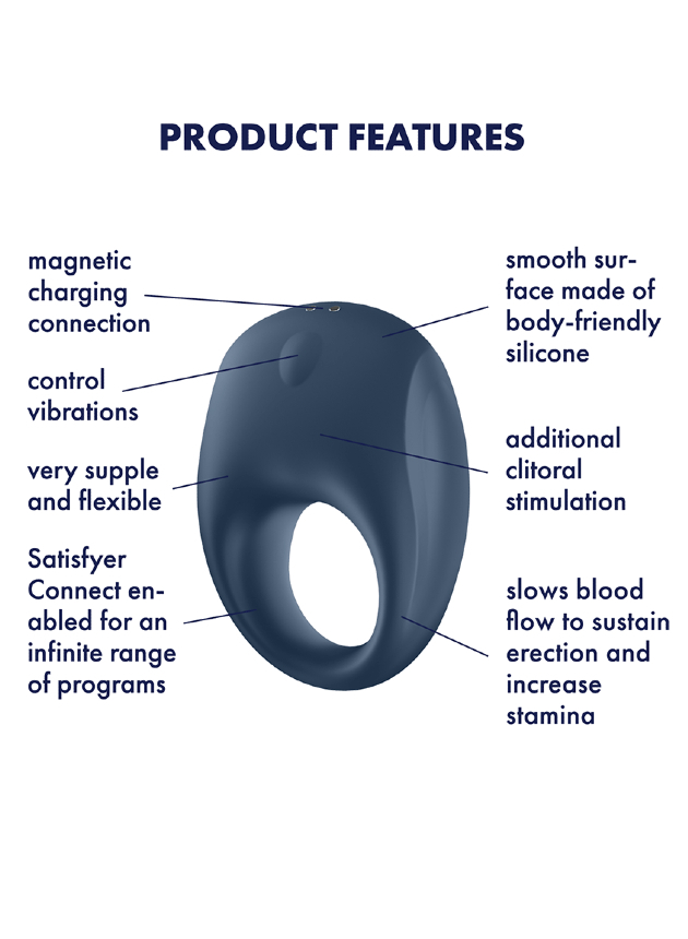 Satisfyer Strong One App-Controlled Penis Ring
