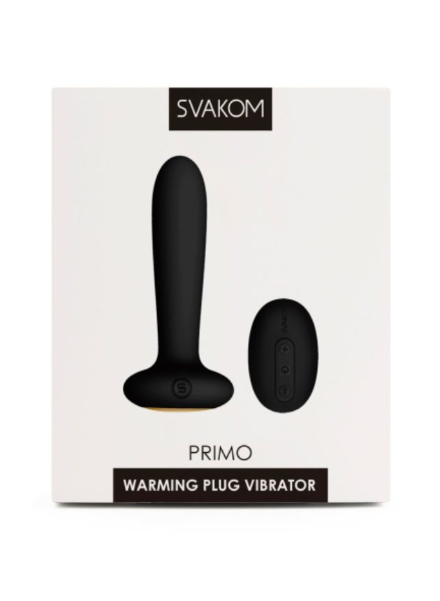 Svakom Primo Warming Butt Plug Vibrator