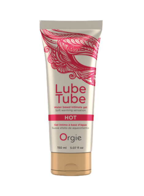 Orgie Lube Tube Hot Water-based Intimate Gel