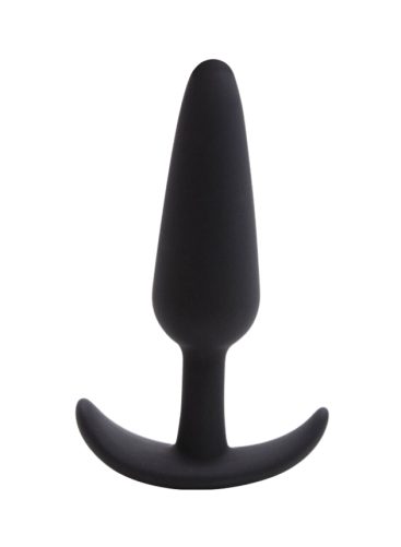 NOTI Noir Medium Butt Plug with Curved base 12.3 cm