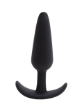 NOTI Noir Medium Butt Plug with Curved base 9.8 cm