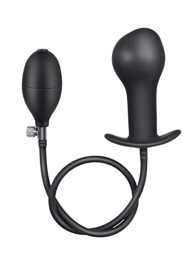 Basiks Noir Inflatable Butt Plug 13 cm
