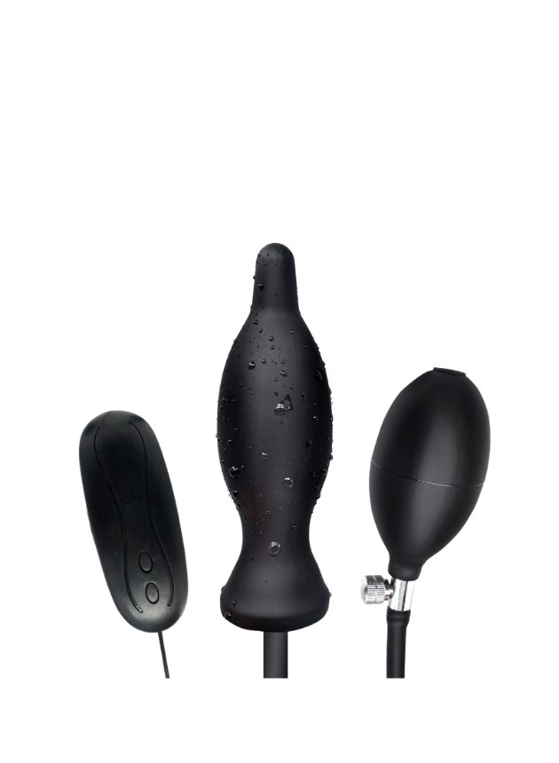 Basiks Noir Inflatable Butt Plug 12.8 cm