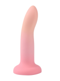 Dilly Hue Gradient Flexible Dildo Pink 16.5 cm