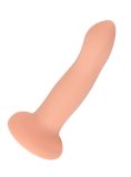 Dilly Hue Smooth Flexible Dildo Peach 16.5 cm