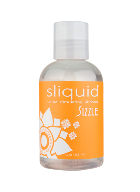 Sliquid Naturals Sizzle Lubricant 125ml